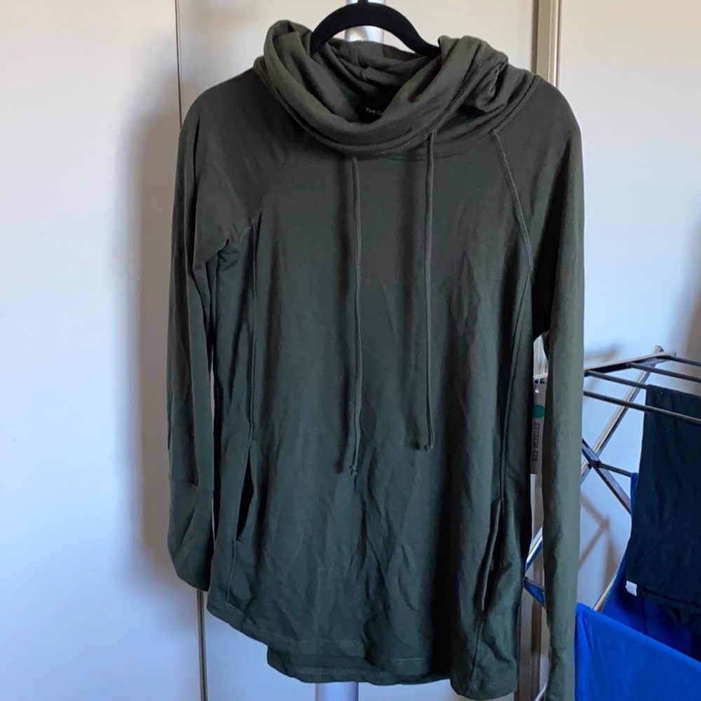 Pink Clover - Shenaya Knit Top in Olive